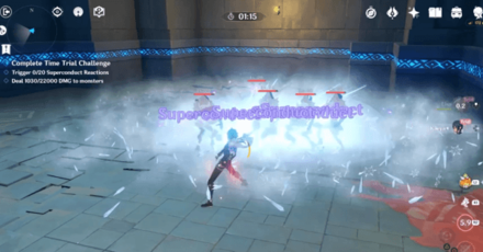 Genshin - Elemental Trials - Superconduct