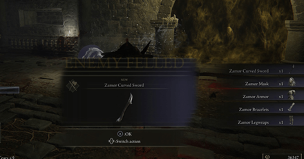 Elden Ring - Obtained by Defeating Ancient Hero of Zamor Overworld