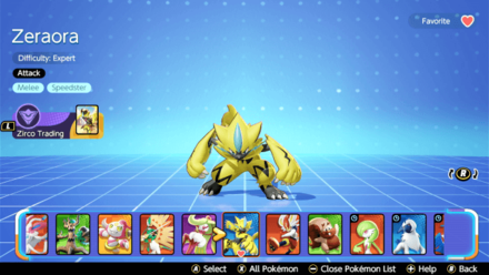 Pokemon UNITE - Holowear Choose a Pokemon