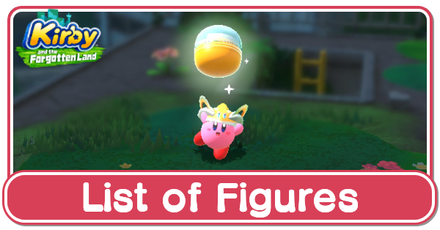 Kirby and the Forgotten Land Figure Collection and How to Obtain