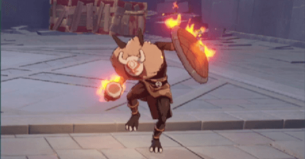 Genshin - Temple of the Falcon Archon Quest - Burn the Hilichurls