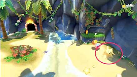 Kirby - Destroy the animal sand sculpture