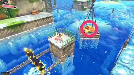 Kirby - Collect the orange diamonds to rescue the 2nd hidden Waddle Dee