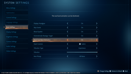 Short Soul Burst Animations