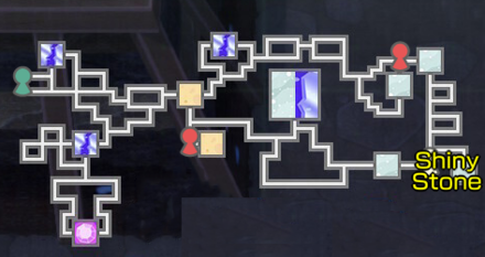 Grand Underground - Northwestern Map Dawn Stone