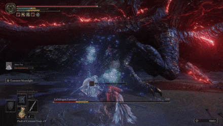 Tail Swipe - Lichdragon Fortissax - Elden Ring