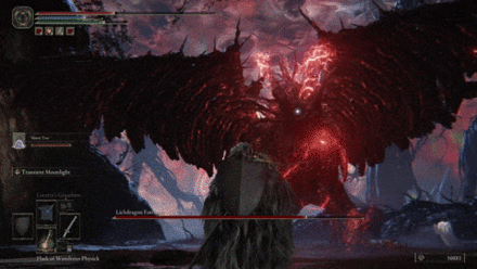 Swipe Attack - Lichdragon Fortissax - Elden Ring