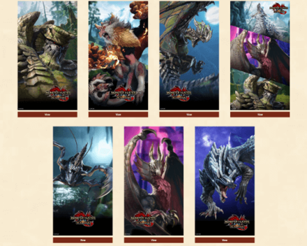 MH Rise - Free Sunbreak Wallpapers from Monster Hunter Asia