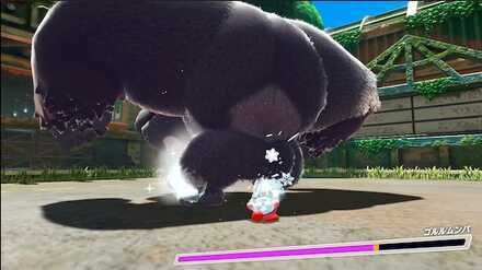 attack Gorimondos feet to land many hits