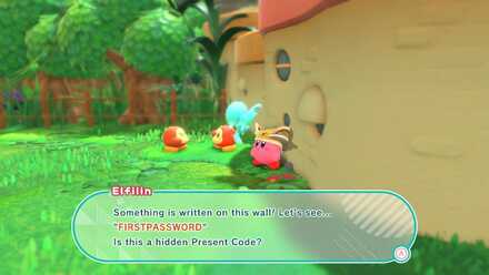 Kirby and the Forgotten Land - Finding a Present Codes