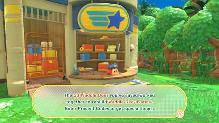 Kirby and the Forgotten Land - Save 50 Waddle Dees to Unlock