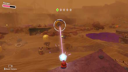 Kirby - Stand on top of the 1st train