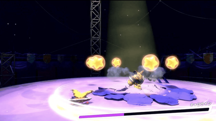 Kirby and the Forgotten Land - Attack After Clawroline Dives from the Pillar