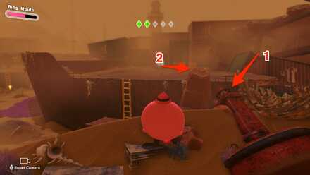 Kirby - Defeat Fleurina using Ring Mouth