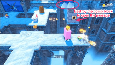 Kirby - Rescue the 1st hidden Waddle Dee