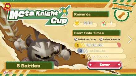 Meta Knight Cup