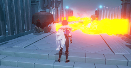 Genshin - Temple of the Wolf Archon Quest - Freeze the Pyro Mechanisms