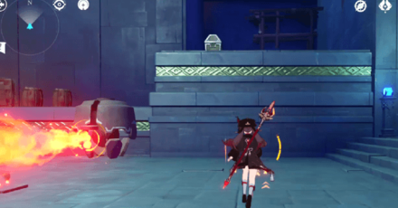 Genshin - Temple of the Wolf Trial Domain - Exquisite Chest in Trial 1