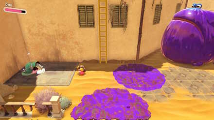 Kirby - Defeat the 1st Poison Croakom