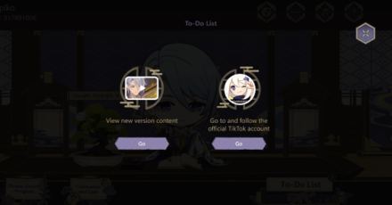 Genshin Impact - When Flowers Bloom Ayato Web Event - First To-Do List