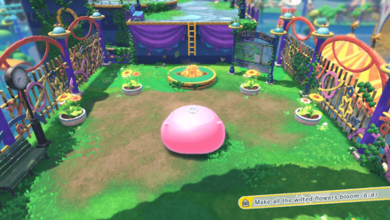 Kirby Wilted Flowers 1-4