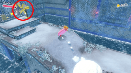 Kirby and the Forgotten Land - Activate the Yellow Fan