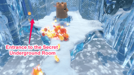 Kirby - Jump into the secret underground room