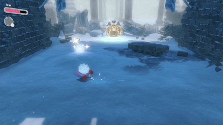 Kirby - Touch the sparkling spot to grab the 2nd figure