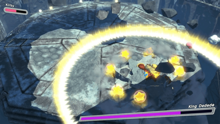 Kirby and the Forgotten Land - Hover on the Last Body Slam Attack