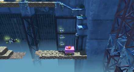 Kirby - Clear the secret room without falling