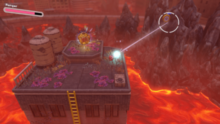 Kirby Space Ranger Blueprint Shoot the Target