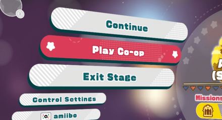 Kirby and the Forgotten Land - Change to Co-op Mid-Game