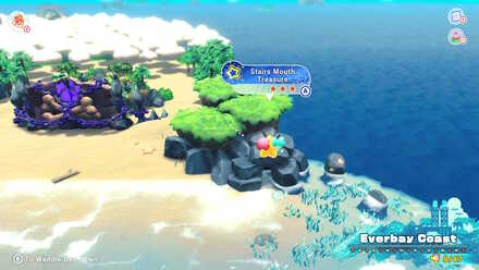 Kirby and the Forgotten Land - Stairs Mouth Treasure Road
