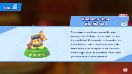 Kirby and the Forgotten Land - Weapons Shop Waddle Dee Figure