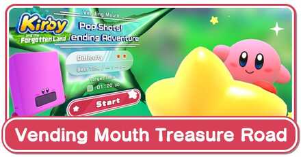 Kirby and the Forgotten Land - Vending Mouth Treasure Road