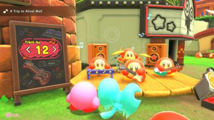 Kirby and the Forgotten Land - Waddle Live! Corner Stage