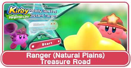Kirby and the Forgotten Land - Ranger (Natural Plains) Treasure Road
