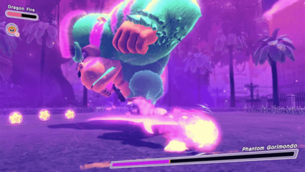 Kirby and the Forgotten Land - Phantom Gorimondo Stomp 1
