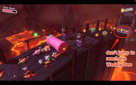 Kirby - Rescue the 3rd hidden Waddle Dee