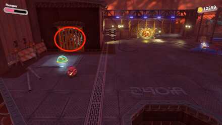 Kirby - Hit all the green switches to rescue the 5th hidden Waddle Dee