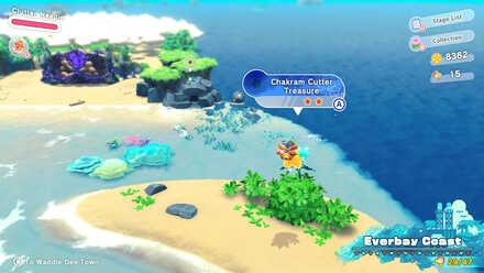 Kirby and the Forgotten Land - Chakram Cutter Treasure Road