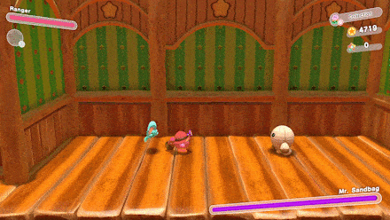 Kriby Ranger Charge Attack