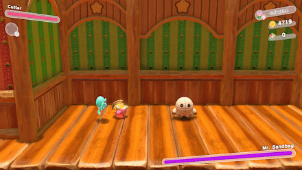 Kriby Cutter Basic Attack