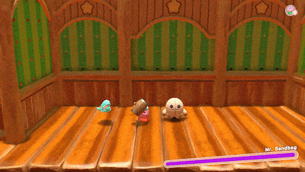 Kriby Hammer Charge Attack