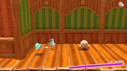 Kriby Tornado Basic Attack