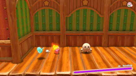 Kriby Fire Jump Attack