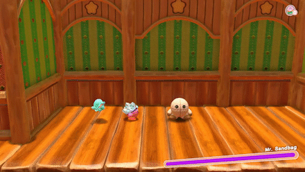 Kriby Ice Basic Attack