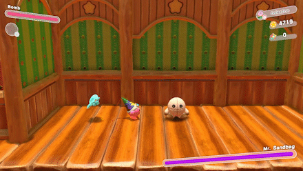 Kriby Bomb Basic Attack