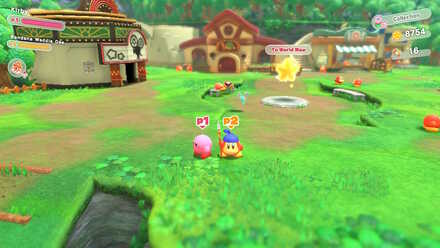 Kirby and the Forgotten Land - Co-op mode