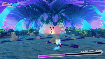 Kirby and the Forgotten Land - Avoid the Black Lines When It Summons the Barricades